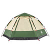 Camping Tent Cabin 4-Person Green Quick Release
