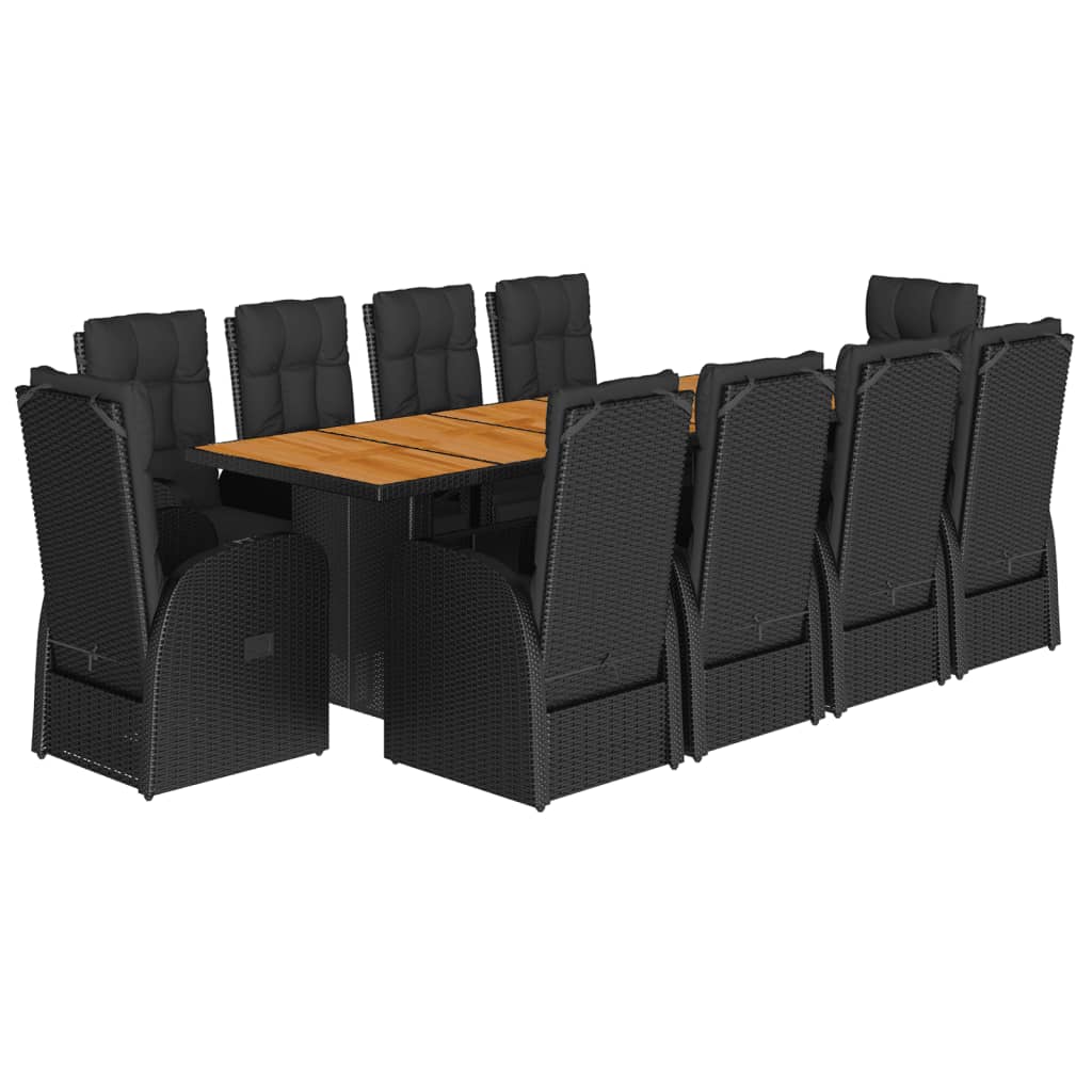 Garden Dining Set | Black