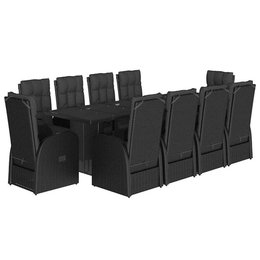Garden Dining Set | Black