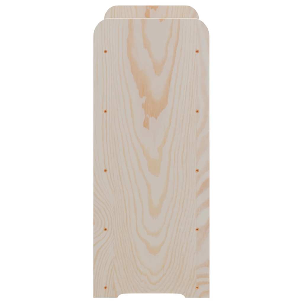 Wine Rack 67.5x25x60 cm Solid Wood Pine