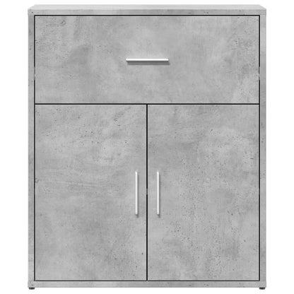 Sideboards 2 pcs Concrete Grey 60x31x70 cm Engineered Wood