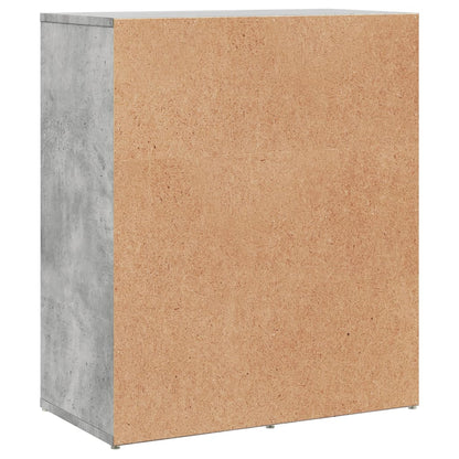 Sideboards 2 pcs Concrete Grey 60x31x70 cm Engineered Wood