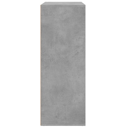 Sideboards 2 pcs Concrete Grey 60x31x84 cm Engineered Wood