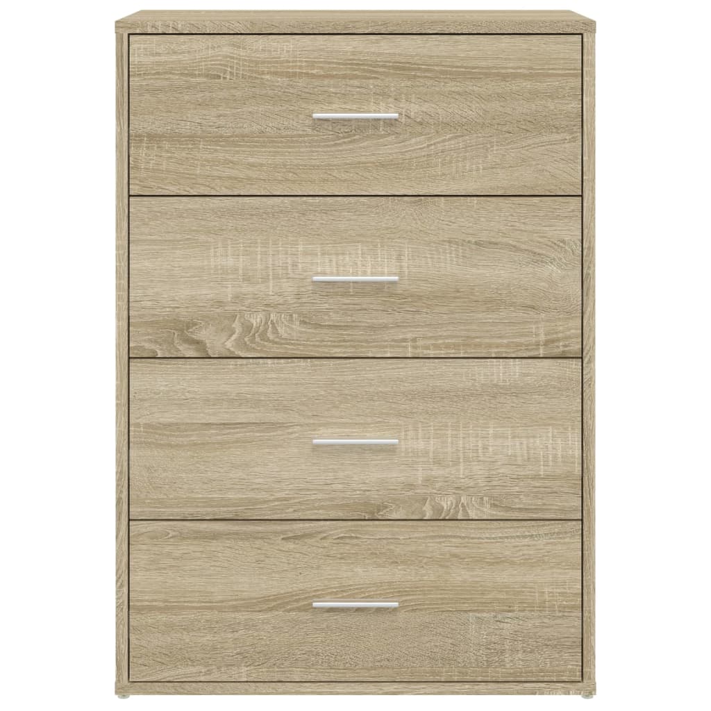 Sideboards 2 pcs Sonoma Oak 60x31x84 cm Engineered Wood