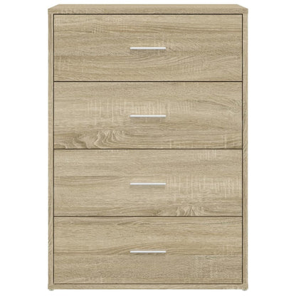Sideboards 2 pcs Sonoma Oak 60x31x84 cm Engineered Wood