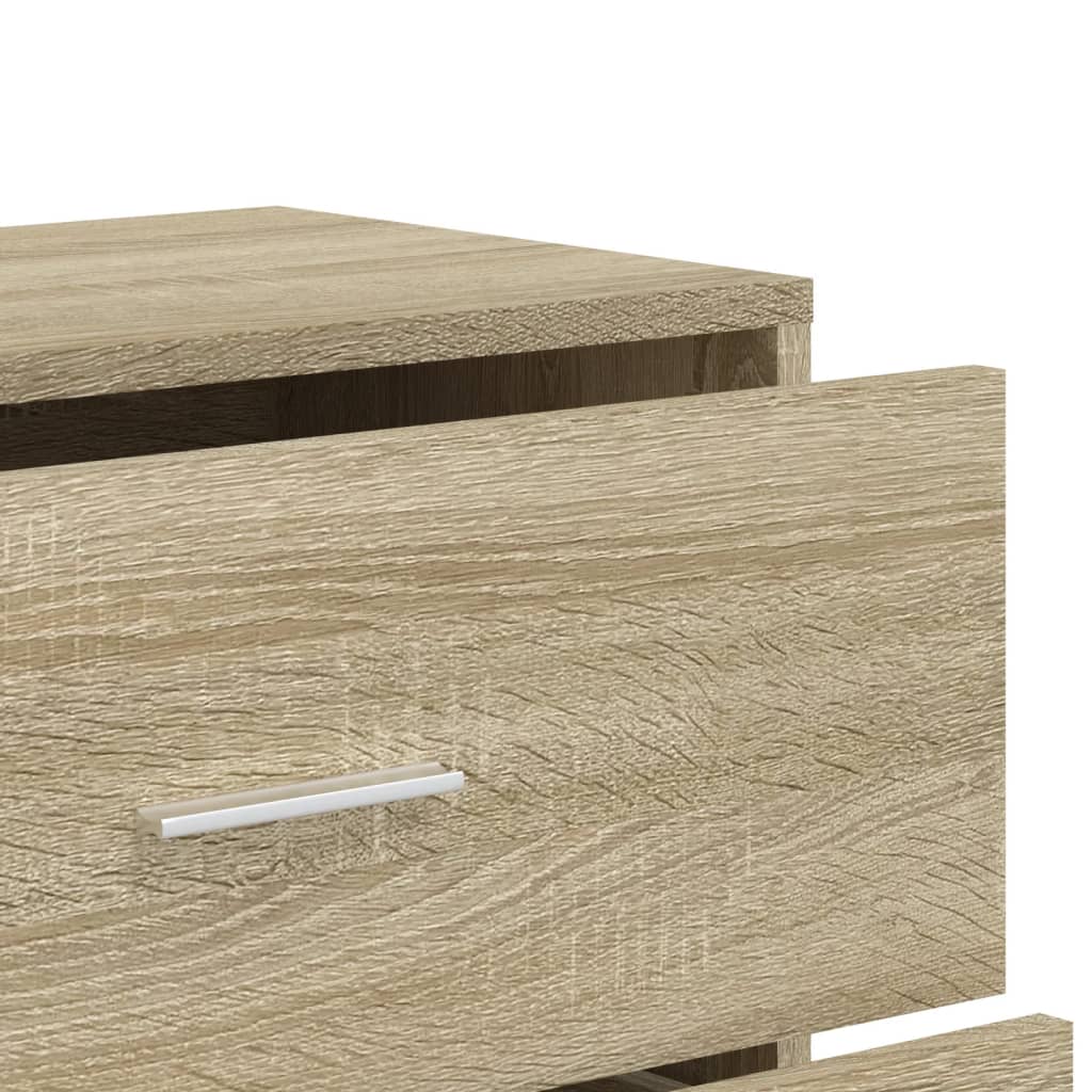 Sideboards 2 pcs Sonoma Oak 60x31x84 cm Engineered Wood