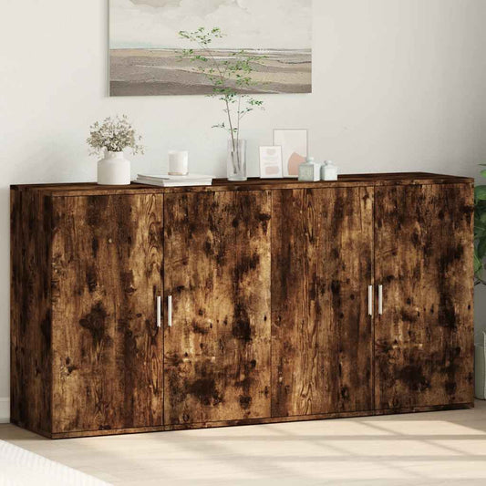 Sideboard | Smoked Oak | Engineered Wood | Large | Sideboard