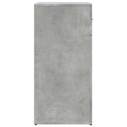 Sideboards 2 pcs Concrete Grey 79x38x80 cm Engineered Wood