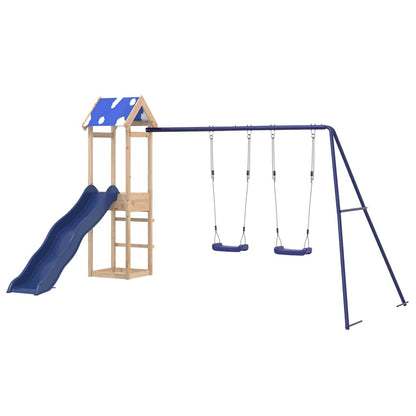 Outdoor Playset Solid Wood Pine