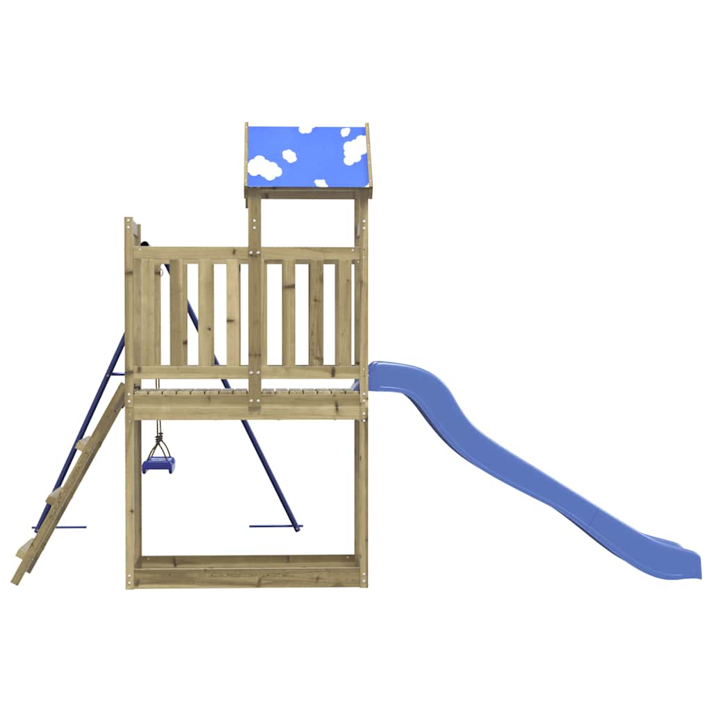Outdoor Playset Impregnated Wood Pine