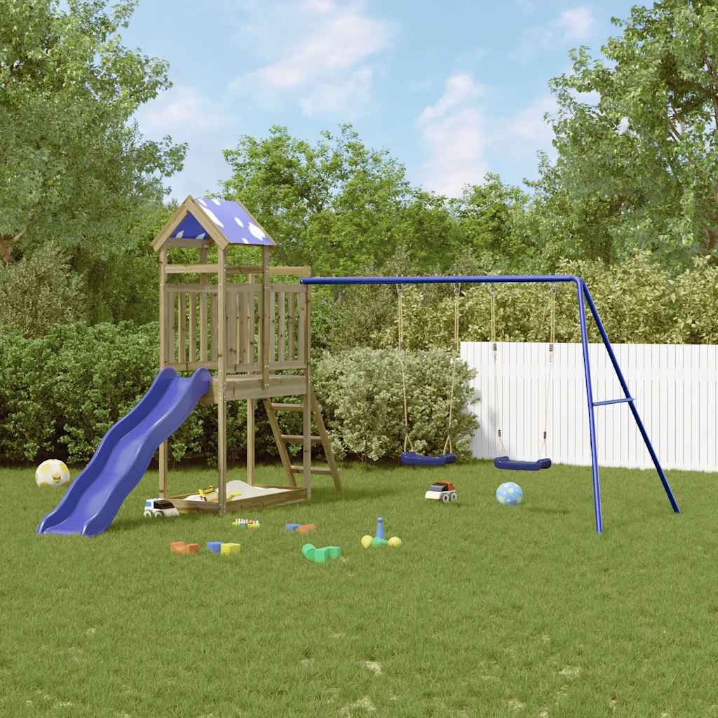 Outdoor Playset Impregnated Wood Pine
