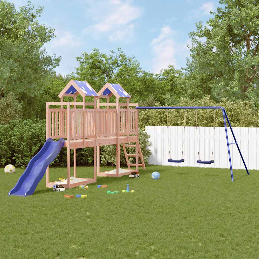 Outdoor Playset Solid Wood Douglas