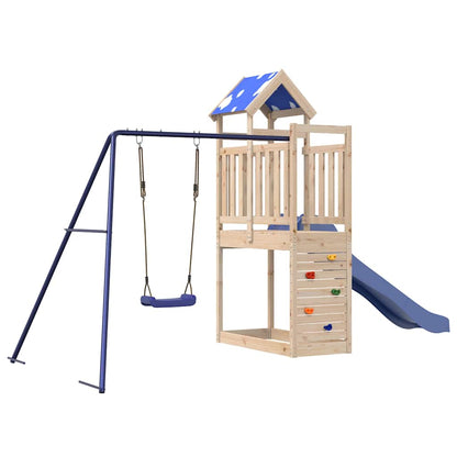 Outdoor Playset Solid Wood Pine