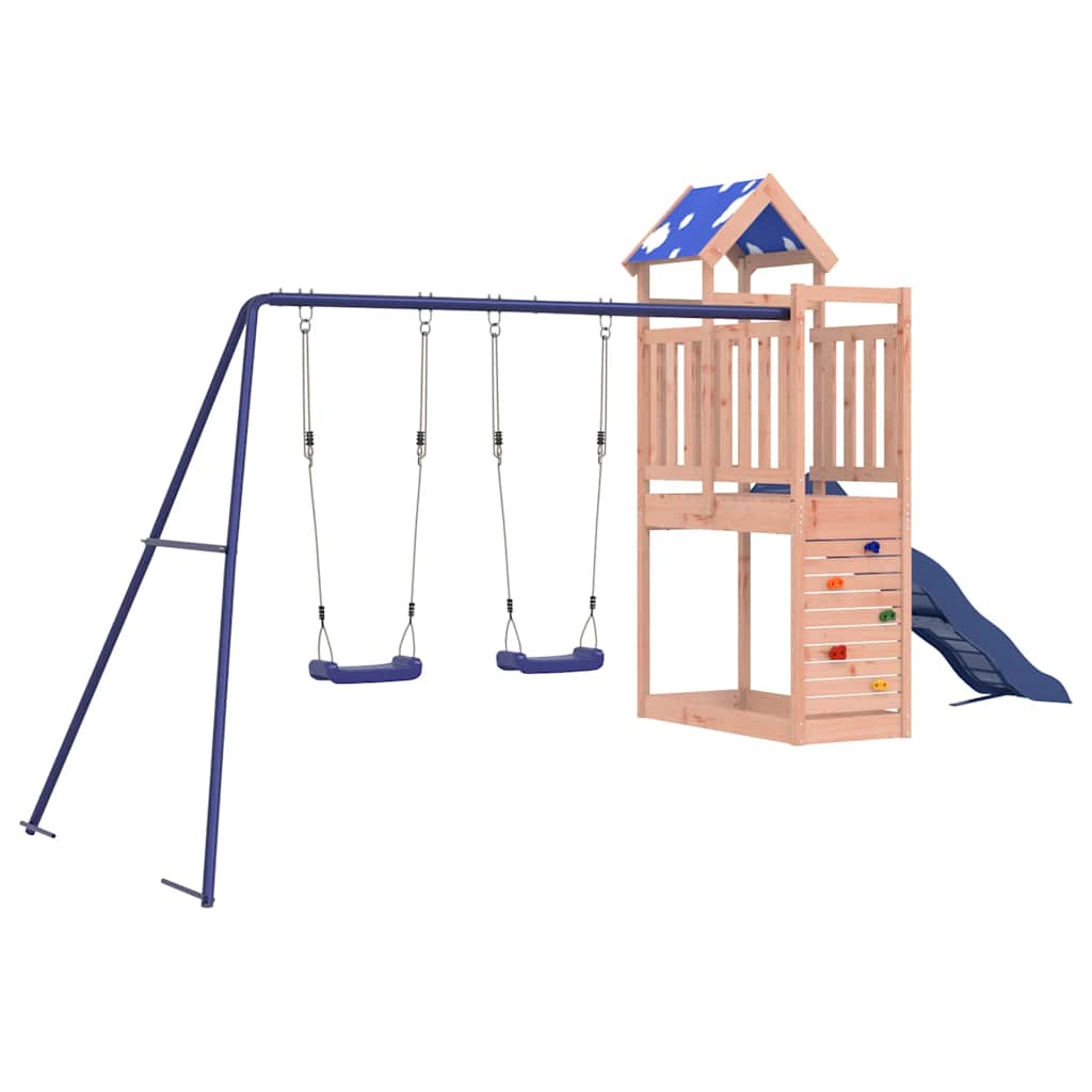 Outdoor Playset Solid Wood Douglas
