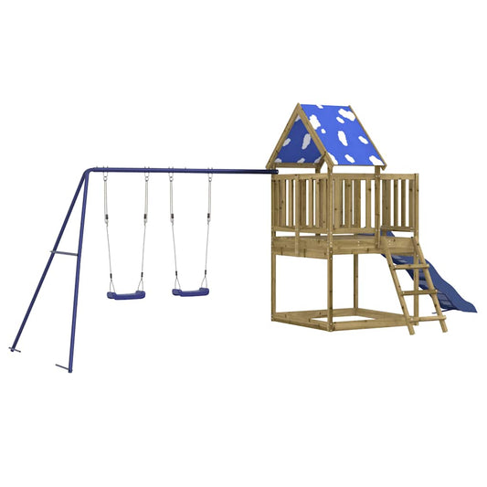 Outdoor Playset Impregnated Wood Pine