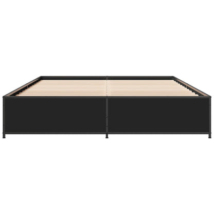 Bed Frame | Black | Engineered wood, steel | Double |  Durable