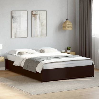 Bed Frame | Black | Engineered wood, steel | Double |  Durable