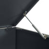 Wheelie Bin Storage for 3 Bins Anthracite 207x79x117 cm Steel
