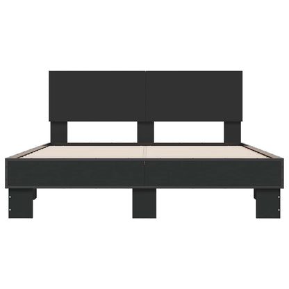 Bed Frame | Black | Engineered wood, metal, plywood | Small Double