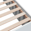 Bed Frame without Mattress White 150x200 cm King Size