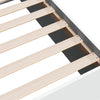 Bed Frame without Mattress White 150x200 cm King Size