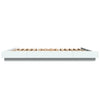 Bed Frame without Mattress White 150x200 cm King Size