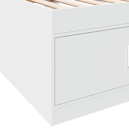Daybed | White | Engineered wood | 100x200 cm | Daybed | Rectangular