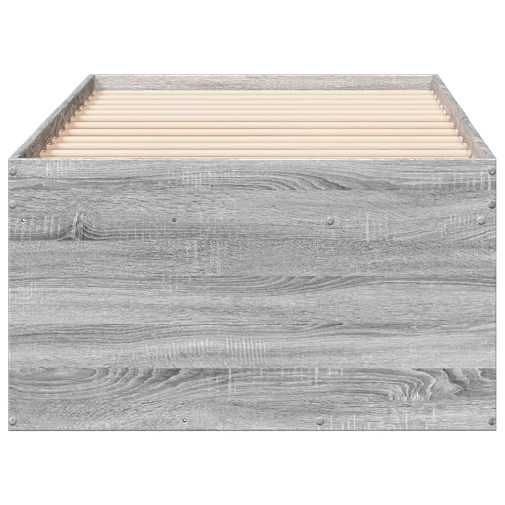 Daybed | Grey sonoma | Engineered wood | Single | Daybed | Rectangular