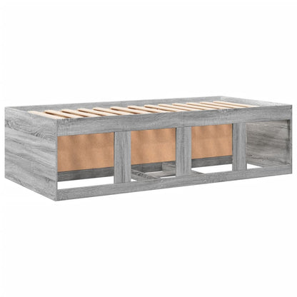 Daybed | Grey sonoma | Engineered wood | Single | Daybed | Rectangular