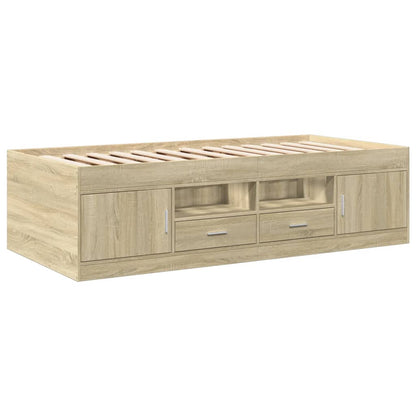 Daybed | Sonoma Oak | Engineered Wood | Single | Daybed | Rectangular