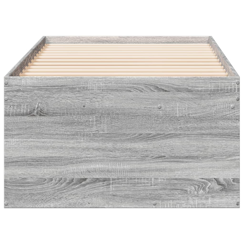 Daybed | Grey sonoma | Engineered wood | Small Single | Daybed