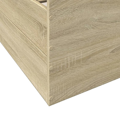 Bed Frame | Sonoma Oak | Engineered Wood | Double | Bed Frame