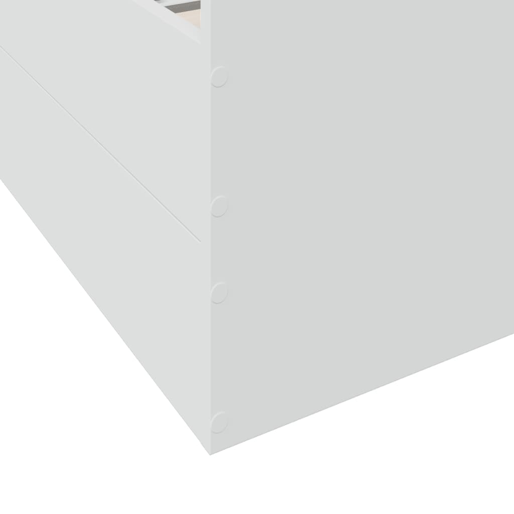 Bed Frame | White | Engineered wood, Plywood | King Size | Bed Frame