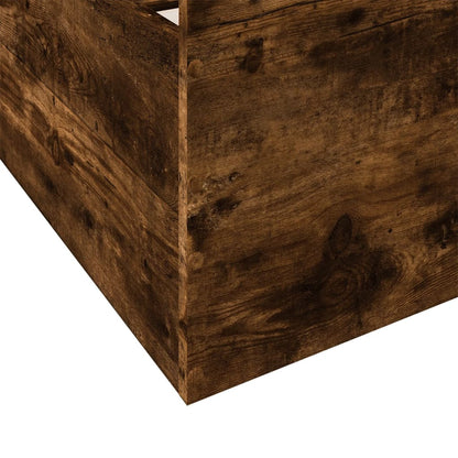 Bed Frame | Smoked Oak | Engineered wood, Plywood | Small Single