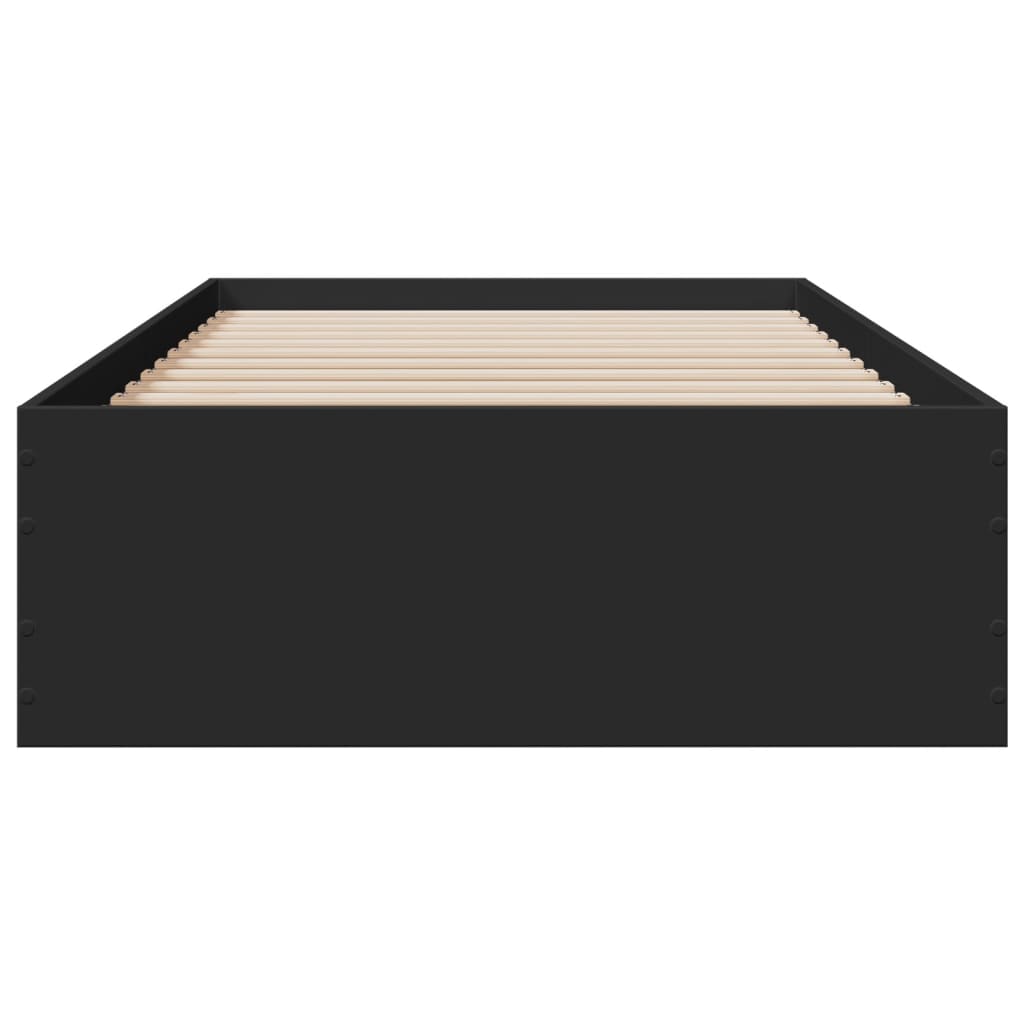Bed Frame | Black | Engineered wood | Small Single | Bed Frame