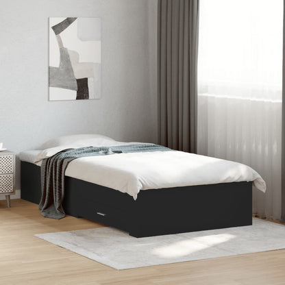 Bed Frame | Black | Engineered wood | Small Single | Bed Frame