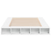 Bed Frame without Mattress White 150x200 cm King Size