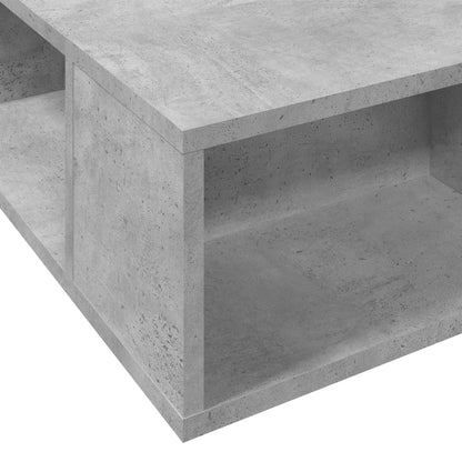 Bed Frame without Mattress Concrete Grey 75x190 cm Small Single