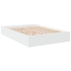 Bed Frame without Mattress White 150x200 cm King Size