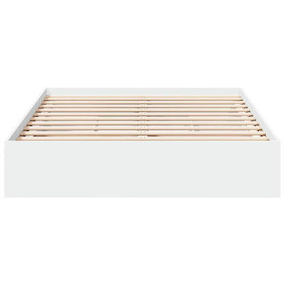 Bed Frame with Drawers without Mattress White 120x200 cm