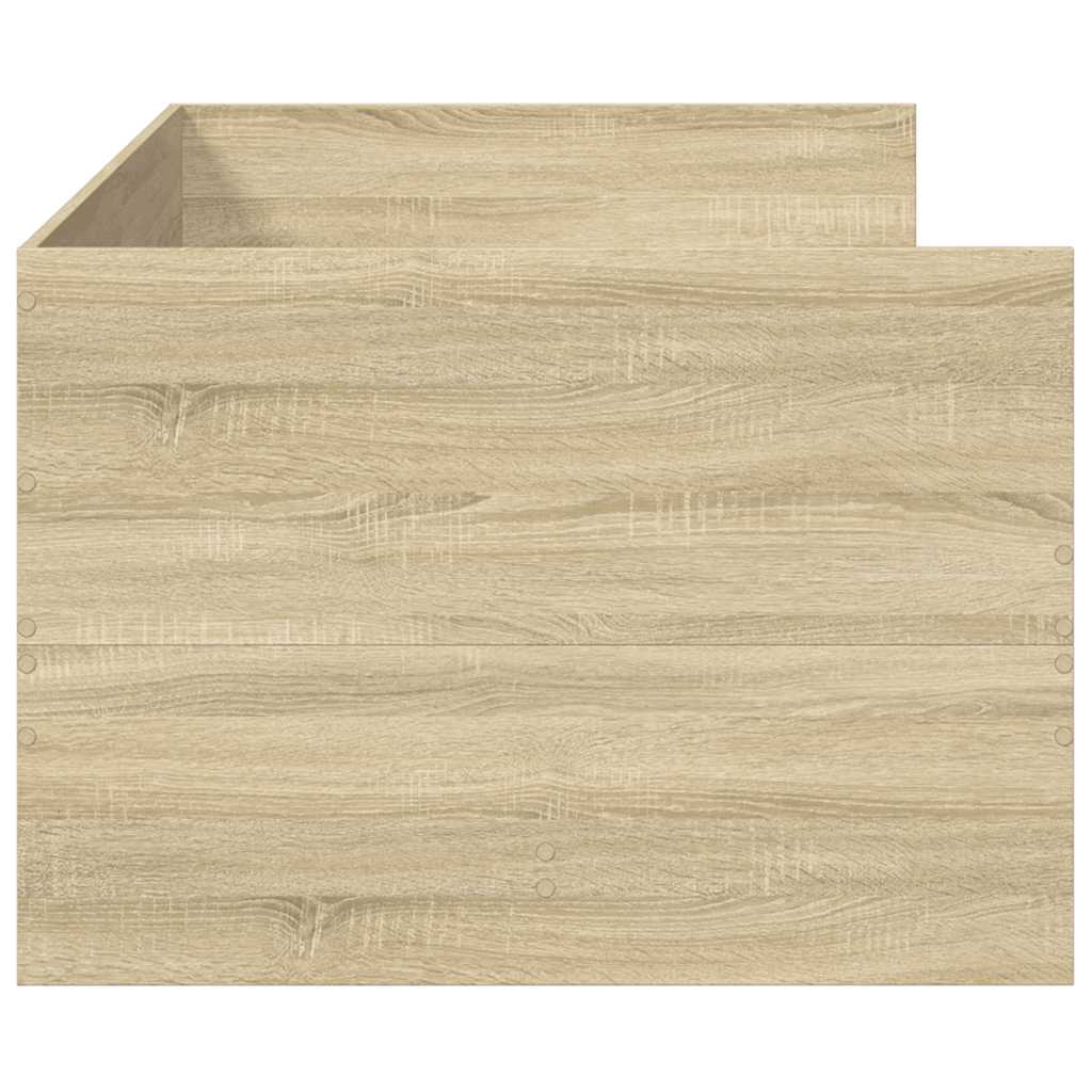 Daybed | Sonoma Oak | Engineered Wood | 100x200 cm