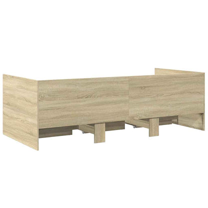 Daybed | Sonoma Oak | Engineered Wood | 100x200 cm