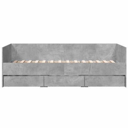 Daybed | Concrete Grey | Engineered wood | 100 x 200 cm