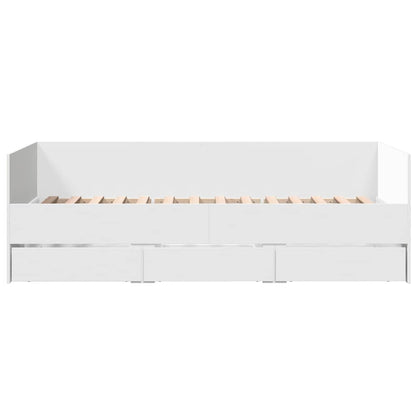 Daybed | White | Engineered Wood | Single | Pull-Out | Daybed