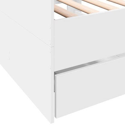 Daybed | White | Engineered Wood | Single | Pull-Out | Daybed