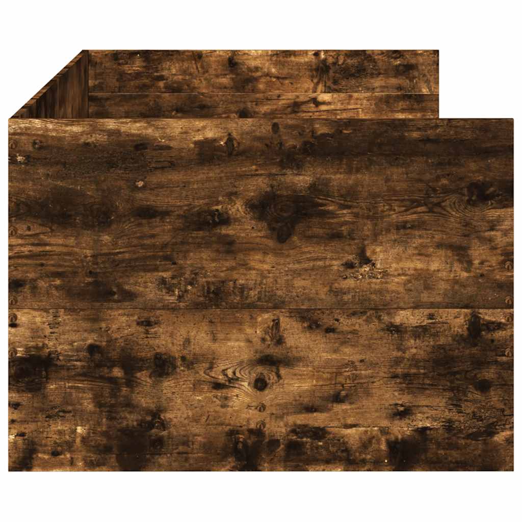 Daybed | Smoked Oak | Engineered wood | 90x200 cm | Convertible