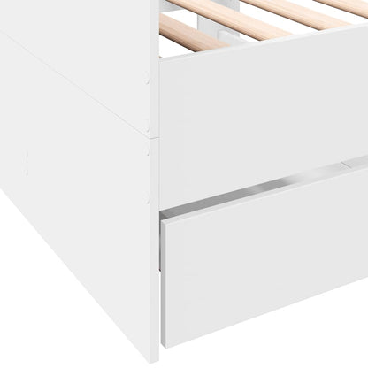 Daybed | White | Engineered wood | Single