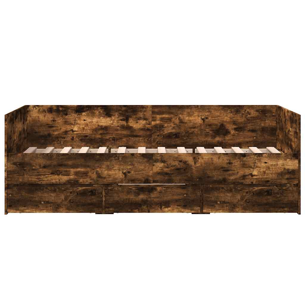 Daybed | Smoked Oak | Engineered wood | 75 x 190 cm