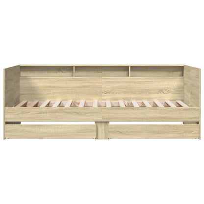 Daybed | Sonoma Oak | Engineered Wood | Single