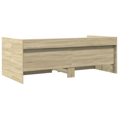 Daybed | Sonoma Oak | Engineered Wood | Single